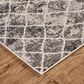Feizy Kano 2"7" x 8" Sand and Ivory Runner, , large