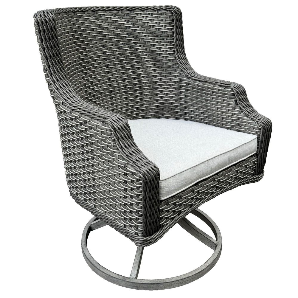 World Source 7-Piece Dining Set in Gray, , large
