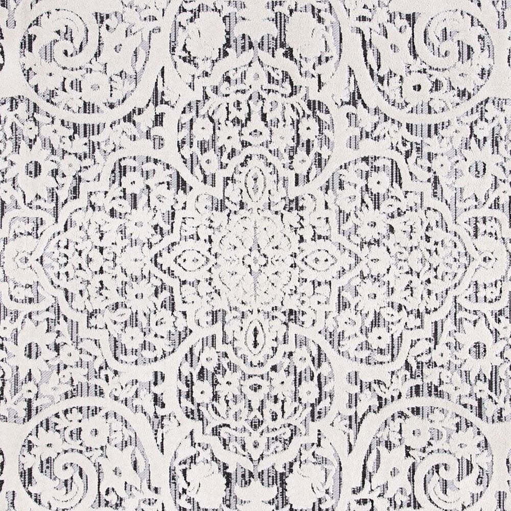 Safavieh Cabana CBN656A 9&#39; x 12&#39; Ivory and Grey Indoor/Outdoor Area Performance Rug, , large