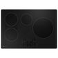 GE Profile 2-Piece Kitchen Package with Stainless Steel 30" Smart Built-In Double Wall Oven and Black 30" Energy Star Induction Cooktop, , large