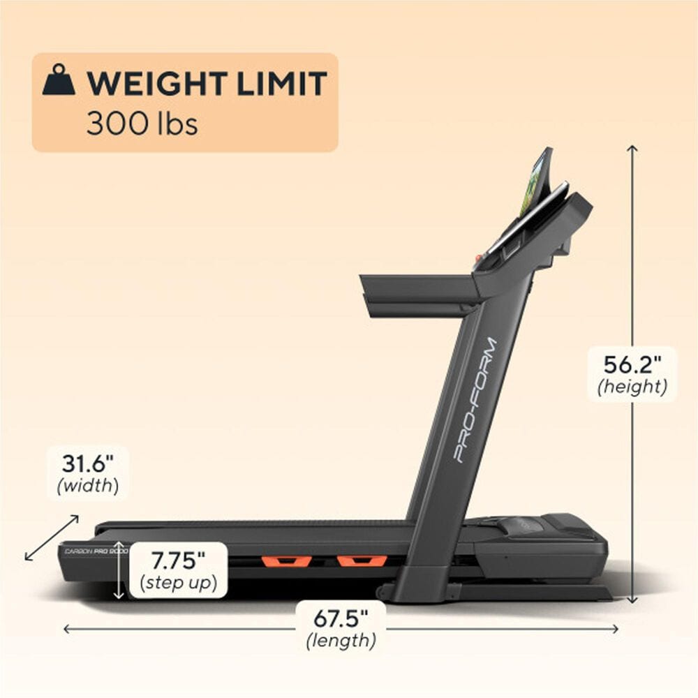 ProForm Carbon TLS Treadmill, , large