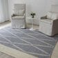 Momeni River RIV-1 3"6" x 5"6" Denim Area Rug, , large