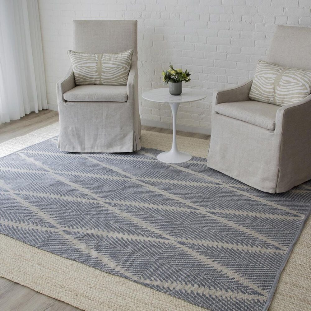 Momeni River RIV-1 3"6" x 5"6" Denim Area Rug, , large
