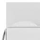 Viceray Collections Amelia King Upholstered Panel Bed with Panel Headboard in Pure White, , large