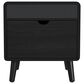 Mayberry Hill Halo Square Smart End Table in Black, , large