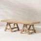 Jennifer Taylor Home Hawthorne 48" Coffee Table in Heritage Light Natural Brown, , large