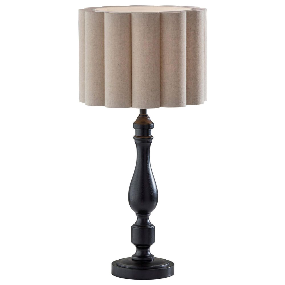 Adesso Claret Table Lamp in Black, , large