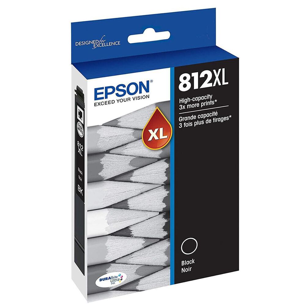 Epson T812XL Ultra High-Capacity Ink Cartridges in Black, , large