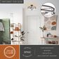 Vaxcel Grace 2-Light Semi Flush Mount in Matte Black, , large