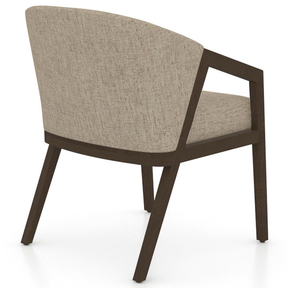 Canadel Modern 5-Piece Round Dining Set in Hazelnut Washed, , large