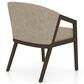 Canadel Modern 5-Piece Round Dining Set in Hazelnut Washed, , large