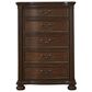 Ashley Lavinton 5-Piece Queen Bedroom Set in Rich Cherry Brown, , large