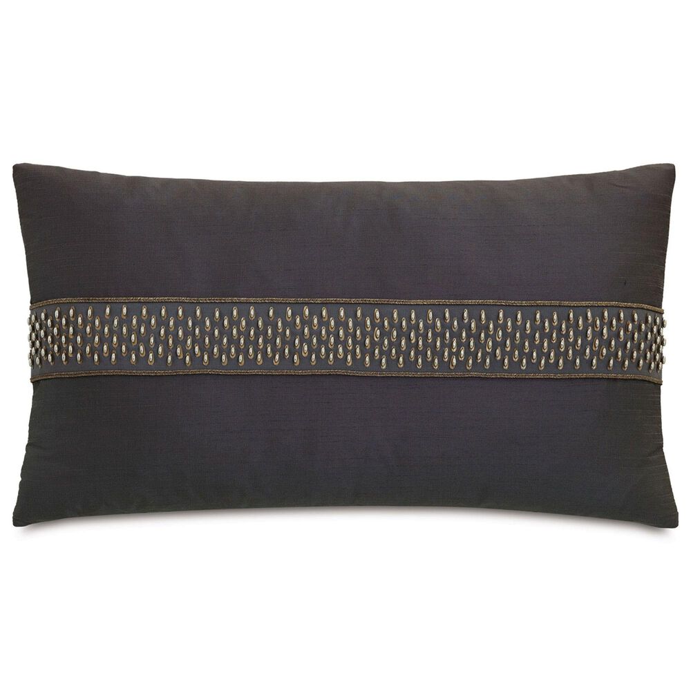 Eastern Accents Priscilla 15" x 26" Decorative Pillow in Edris Charcoal, , large