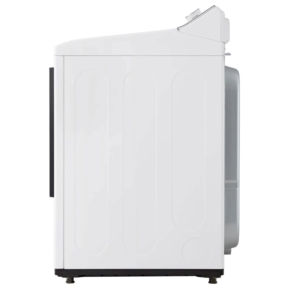 LG 5 Cu. Ft. Smart Top Load Washer and 7.3 Cu. Ft. Electric Dryer Laundry Pair in Alpine White, , large