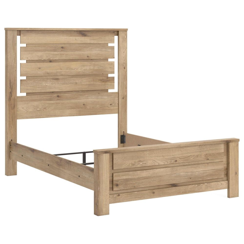 Ashley Brozmont Full Panel Bed in Tan, , large
