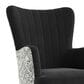 Emerald Home Furnishings Amera Accent Chair in Black and White, , large