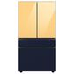 Samsung Bespoke 4-Door French Door Refrigerator Top Panel in Sunrise Yellow Glass, , large