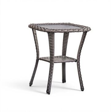 Sunwell Garden Outdoor Side Table in Gray, , large