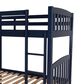 Sable Home Claire Twin over Twin Bunk Bed in Navy, , large