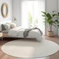 Dalyn Rug Company Marlo 10" Round Linen Indoor/Outdoor Area Rug, , large