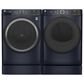 GE Appliances 7.8 Cu. Ft. Smart Front Load Electric Dryer with Sanitize Cycle in Sapphire Blue, , large