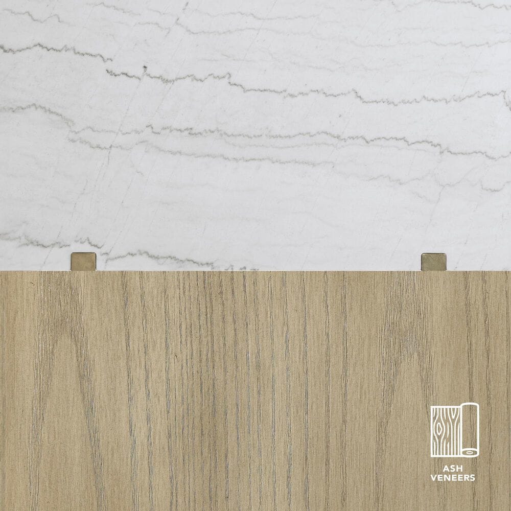 Crystal City Perth End Table in Weathered Sand and White, , large