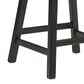 Signature Design by Ashley Tallenger 25" Swivel Counter Stool with Black Cushion in Dark Brown, , large