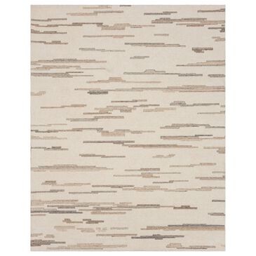 Karastan Forsyth Park Oyster Creek Ivory Beige 8" x 10" Area Rug, , large