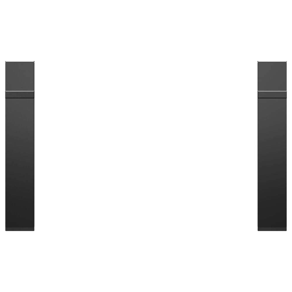 Fisher & Paykel Series 9 Contemporary 30" Companion Trim Kit in Black Glass, , large