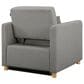 Lifestyle Solutions Conley Convertible Chair in Grey, , large
