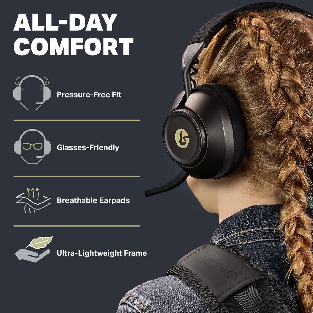 PowerA LucidSound LS500X Wireless Gaming Headset in Black, , large