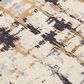 RIZZY Bolero 2"6" x 8" Dark Slate Gray, Beige and Ivory Runner, , large