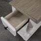Riverside Furniture Jameson 1-Drawer Side Table in Pale Taupe and Antique Oak, , large