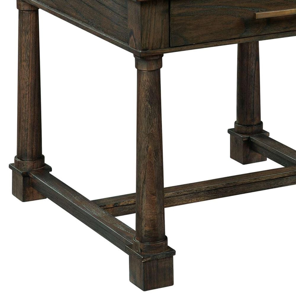 Hekman Linwood Rectangular End Table in Brown, , large