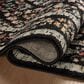 Rifle Paper Co. x Loloi Laurel Parquet 6"6" x 9"2" Black Area Rug, , large