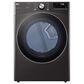 LG 5.0 Cu. Ft. Front Load Washer and 7.4 Cu. Ft. Electric Dryer with TurboWash 360 Laundry Pair in Black Steel, , large