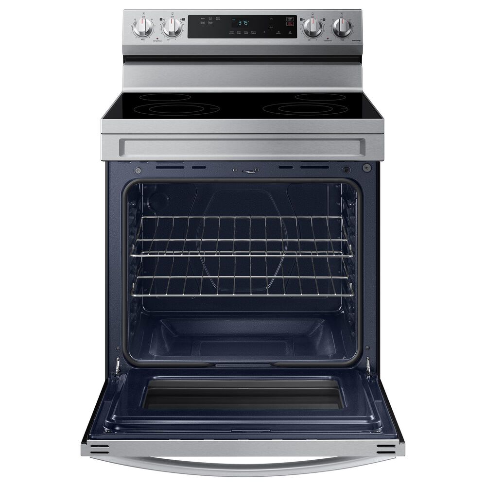 Samsung 6.3 Cu. Ft. Freestanding Electric Range with 4 Burners in Stainless Steel, , large