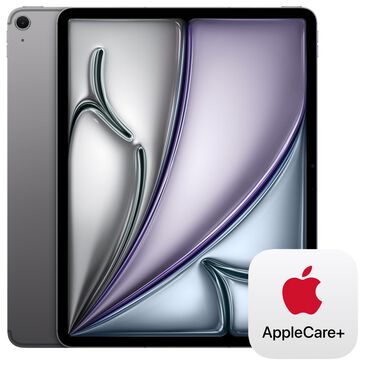 Apple iPad Air 13-Inch M3 chip with Wi-Fi only - 256GB in Space Gray and 2-Year AppleCare+, , large
