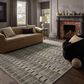 Loloi Bleecker Sage and Granite 4" x 6" Area Rug, , large