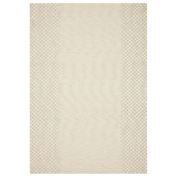 ED Ellen DeGeneres Crafted by Loloi Burbank BUR-01 5" x 7"6" Ivory Area Rug, , large