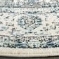 Safavieh Evoke EVK220D 4" Round Grey and Ivory Area Rug, , large
