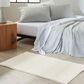 Nourison Calvin Klein Spun 2" x 3" Ivory Area Rug, , large