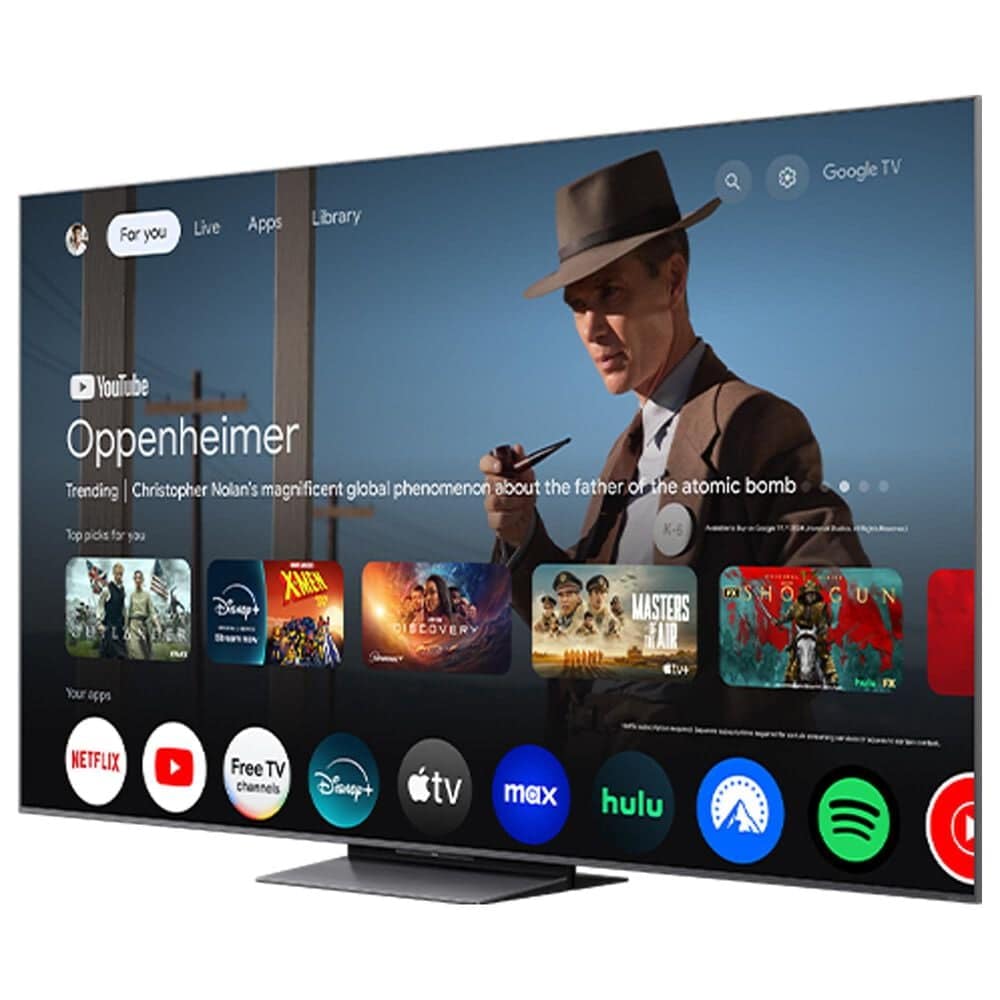 TCL 65&quot; QM8K Series 4K UHD HDR QD-Mini LED Smart TV with Google TV  65QM8K, , large