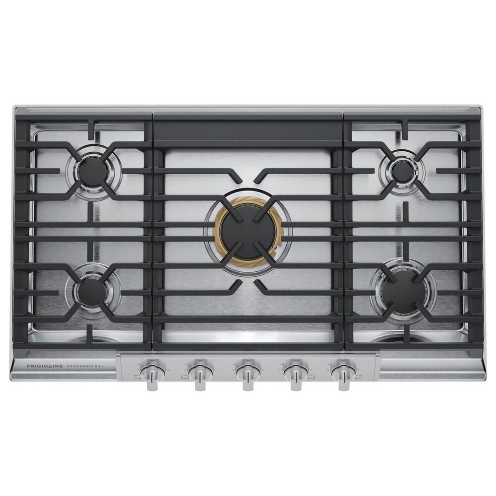 Frigidaire Professional 36" Gas Cooktop in Stainless Steel, , large