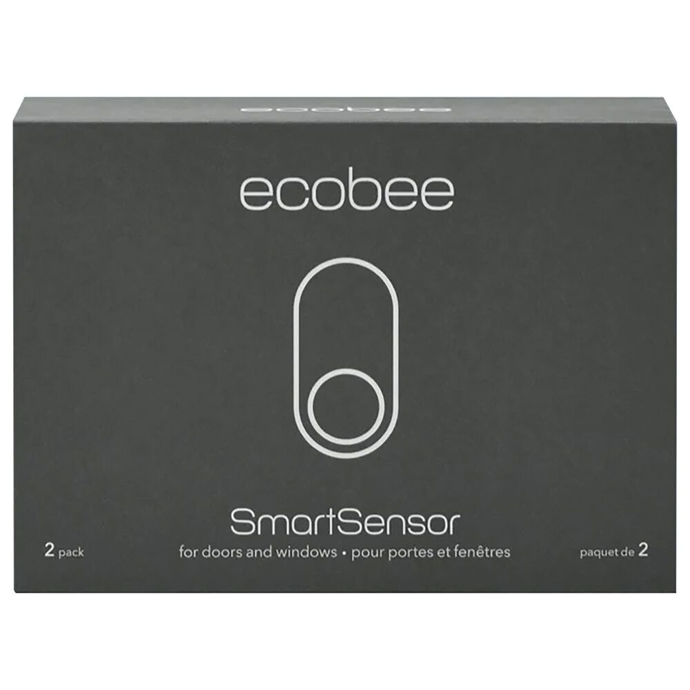 New ecobee Smart Thermostat Premium with Smart Sensor and Air Quality  Monitor & Smart Sensor for Doors & Windows 2 Pack & SmartCamera – Indoor  WiFi