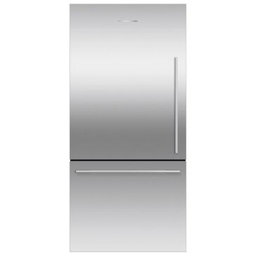 Fisher and Paykel 17 Cu. Ft. Counter Depth Refrigerator with Left Hinge in Stainless Steel, , large