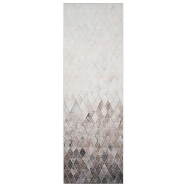 Loloi II Maddox MAD-04 2"6" x 7"6" Sand and Taupe Runner, , large
