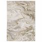 Oriental Weavers Nebulous Dimensional 2"3" x 7"6" Beige Runner, , large