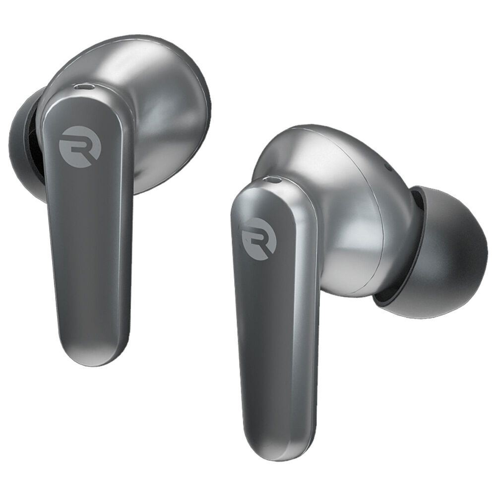 Raycon The Work Classic True Wireless Earbuds in Jet Silver, , large