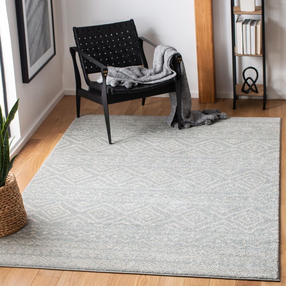 Safavieh Tulum TUL267F 3&#39; x 5&#39; Grey and Ivory Area Rug, , large
